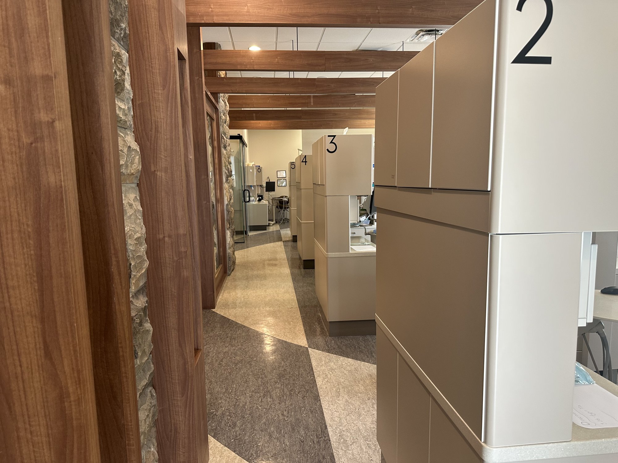 Drayton Family Dental — clinic hallway